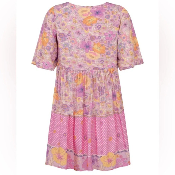 Spell Hibiscus Lane Mini Dress - Picture 2 of 12